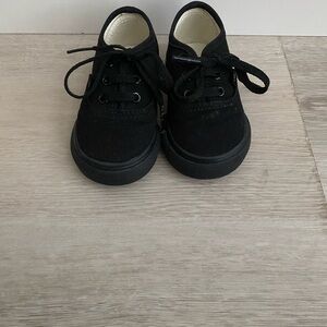 Vans Toddler Black Sneakers